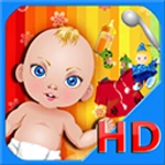 baby care hospital &amp; dress up android application logo